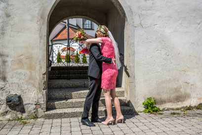 First Look Wedding Schloss Ummendorf