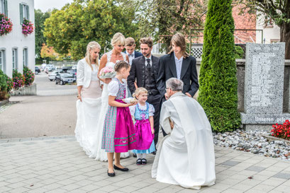 Kirchliche Trauung St. Blasius Burgweiler