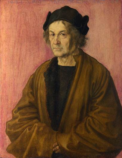 Porträt Albrecht Dürer der Ältere (1497)