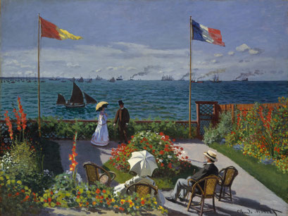 Die Terrasse von Sainte-Adresse