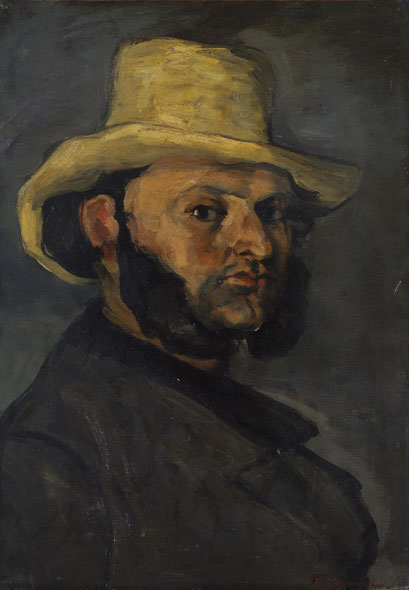 Mann mit dem Strohhut (Porträt von Boyer)