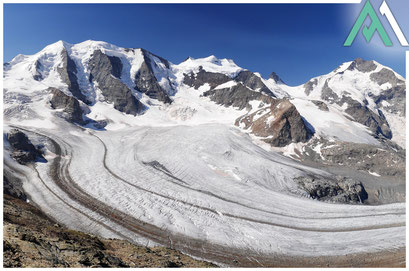 PIZ BERNINA 4.049M -BIANCOGRAT- Individuelles Gipfelerlebnis: Piz Bernina 4.049m zu Deinem Wunschtermin mit AMICAL ALPIN