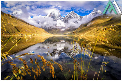 Cordillera Huayhuash Trekking in Peru, Ein Spektakuläres Abenteuer von den Gipfeln der Anden bis nach Machu Picchu mit AMICAL ALPIN