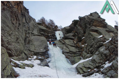 Eiskletterkurs im Aosta-Tal Erlebe die Faszination Eisklettern mit Eisfällen von Einsteiger bis Fortgeschritten mit AMICAL ALPIN