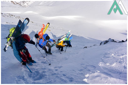 Skitour & Skidurchquerung Haute Route von Chamonix in Frankreich nach Zermatt in der Schweiz mit AMICAL ALPIN