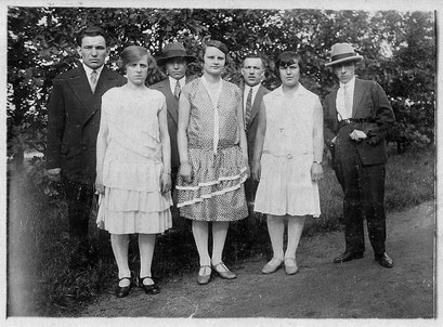 Erich,Gertrud,Helmut,Erna,Herbert - Hedwig und Willi Winkler