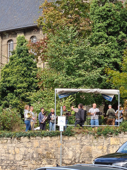 Der Posaunenchor bläst zur Einladung