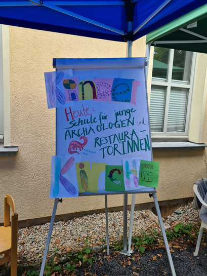 Einladung zur Kinderschule "Junge Archäologen"