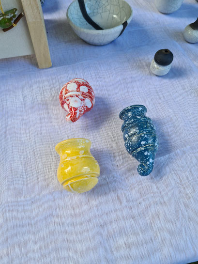 bunte Keramik