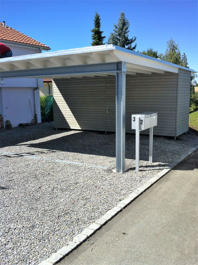 Unterstand offen