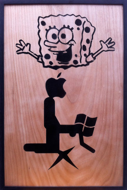 Laurent Gugli Geek Lover Spray Paint CP 75x50 cm