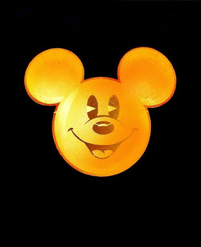 Laurent Gugli-Original Smile 73x60 cm stencil sur toile