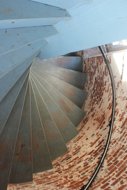 Spriral staircase to the top of the Sapelo Islad, GA Light