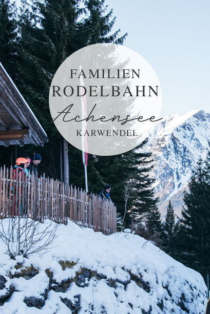 Rodlhütte Pertisau - Achensee, Rodelbahn Tirol, einfach - kurz - familientauglich