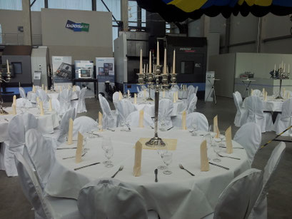 Ausstattung Hausmesse und Gala-Abend