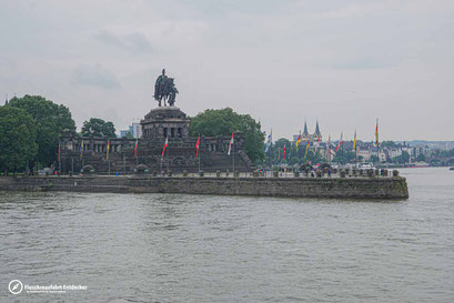 Das Deutsche Eck in Koblenz