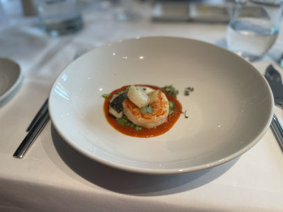 Trilogie von der Jakobsmuschel, Garnele und vom Seebarsch