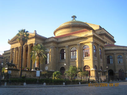 Il meraviglioso Teatro Massimo di Palermo