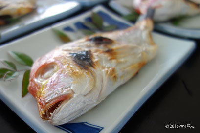 たいの塩焼き