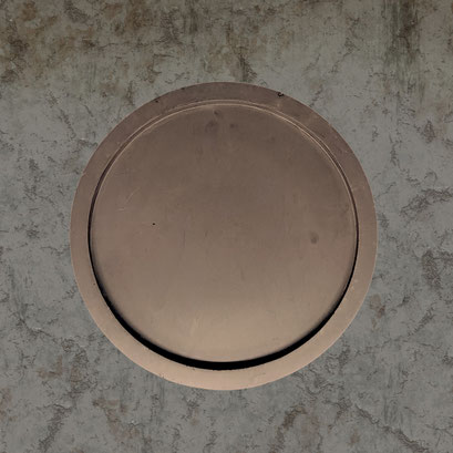 Protège-surfaces petit rond (80 mm) anthracite - 4,50€