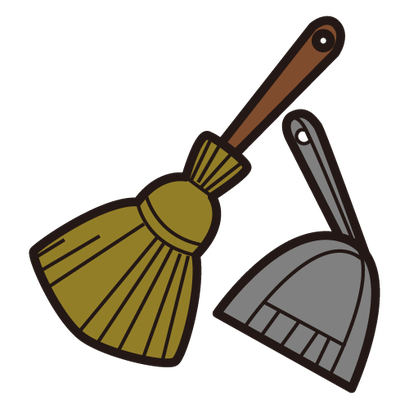 #sachi-studio　#cleaning tools　#掃除道具　#broom　#ホウキ　#dustpan　#チリトリ