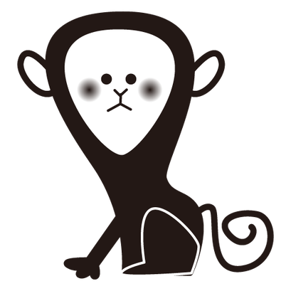 #sachi-studio　#animal　#動物　#monkey　#猿