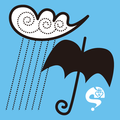 #sachi-studio　#Weather #rain #umbrella　#天気　#雨　#傘