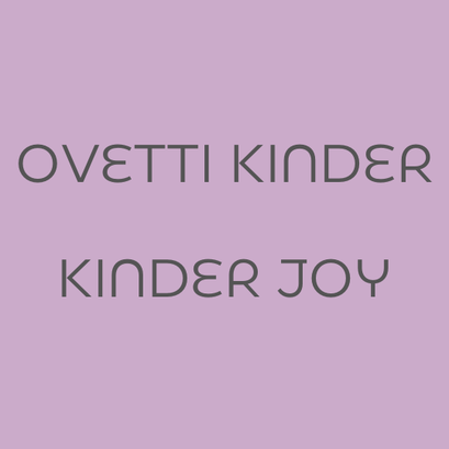 OVETTI KINDER E KINDER JOY