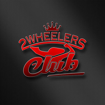 Logodesign 2 Wheelers Club, Motorradclub