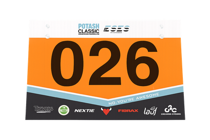 Custom Printed PVC MTB Enduro Race Numbers
