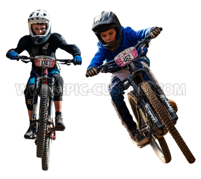 Custom printed reusable PVC enduro race boards produced for the Southern Enduro mountain bike race series.