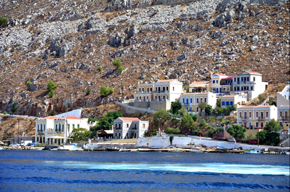 Rhodos '13 | Symi: Blick über die Bucht.