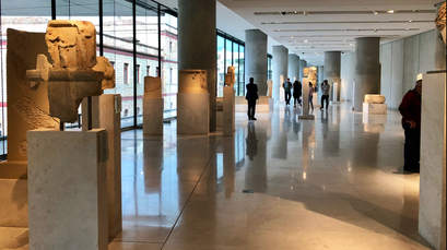 Athen '17 | Neues Akropolis-Museum: «Erlaubtes» Stimmungsbild.