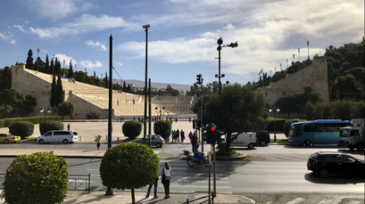 Athen '17 | Panathinaiko-Stadion (auch als Kallimarmaro bekannt):Olympiastadion der ersten olympischen Spiele der Neuzeit im Jahre 1896. Es wurde als Rekonstruktion auf den Fundamenten des antiken Stadions gebaut.