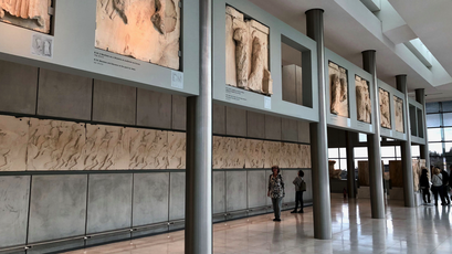 Athen '17 | Neues Akropolis-Museum: «Erlaubtes» Stimmungsbild.