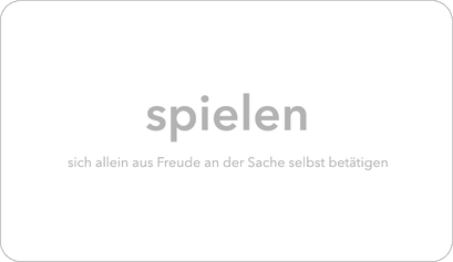 spielen