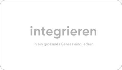 integrieren