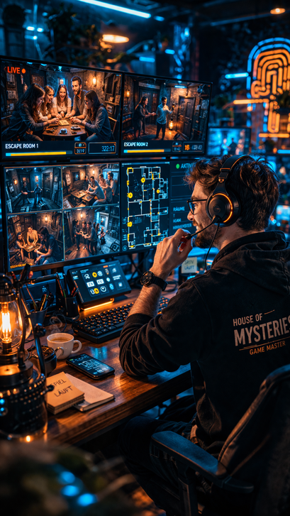 Werde GameMaster im House of Mysteries!