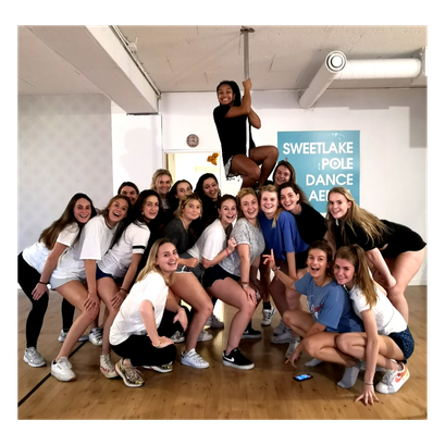 sportieve workshop voor studentenvereniging