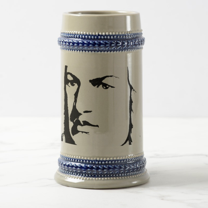 Bach beer stein ... up to date.