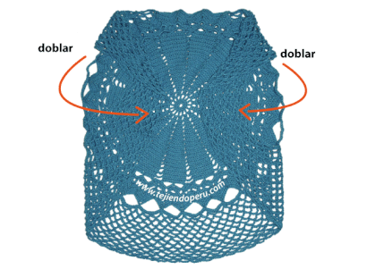 Cómo tejer un bolero redondo a crochet (crochet round vest)