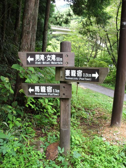 男滝  et  女滝  Ō-taki et Me-Taki les deux cascades