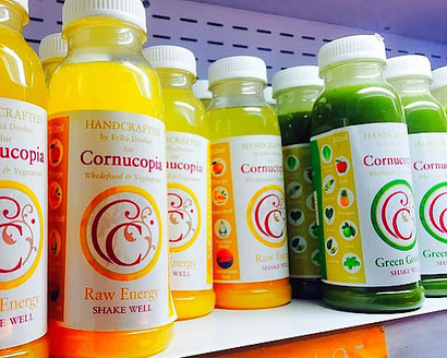 cornucopia handcrafted cold-pressed juices 