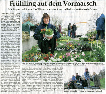 Hertener Allgemeine 24.3.2014