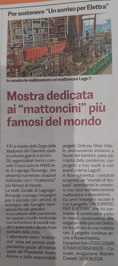 Quotidiano l'Arena del 11.07.2025