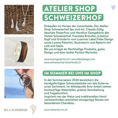 Ich freue mich sehr dieses Jahr mit meinen Schmuck wieder auf folgenden Messen & Märkte in der Schweiz vertreten zu sein. Ich würde mich freuen über euren Besuch oder melde dich bei mir um einen Termin bei mir in der Werkstatt in Schaffhausen auszumachen.
