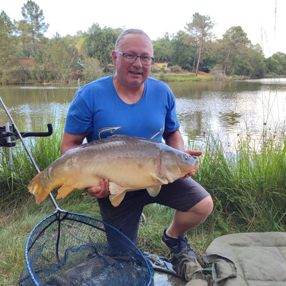 camping avec etang de peche