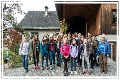 Lehrausgang GW zum Bio-Bauernhof der Familie Kogler in Sulzbach