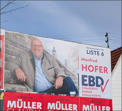In einer zweiten Phase folgten aufmerksamkeitsstarke Motive mit den sitzenden Stadträten und Top-Kandidaten 