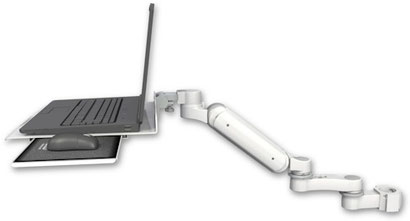 昇降式ノートPCアーム ASUL180-P2-LUS-AS1（2インチ径支柱取付・15.2cm延長アーム付）